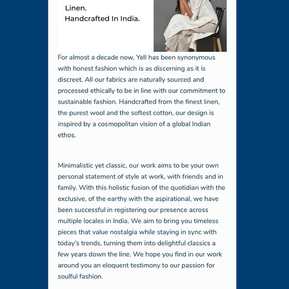 Yell Boho Linen Ikat Print Harem Drop Crotch Jumpsuit Blue Relaxed Festival M - Picture 12 of 12